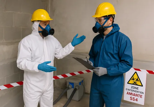 Taxonomie Amiante SS4 - Encadrant de Chantier Image