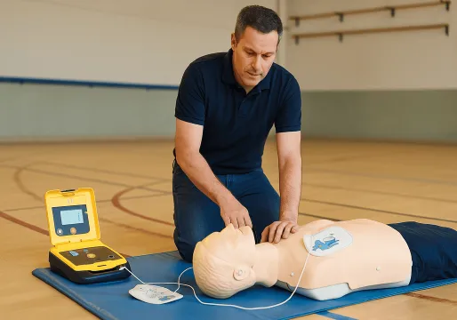 Taxonomie Initiation à l'Utilisation d'un Défibrillateur Automatique Externe (DAE) Image