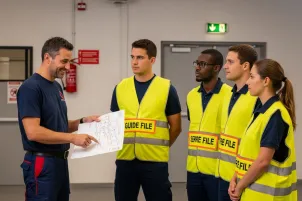 Prestation Equipier d'Évacuation - Guide File / Serre File Image