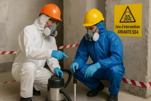 Prestation Amiante SS4 - Opérateur de Chantier Image