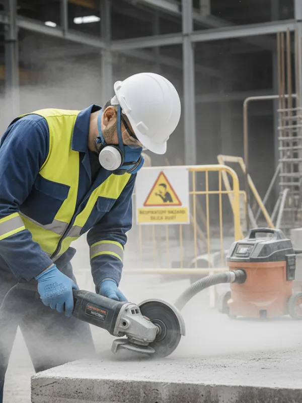 Prestation Silice - Intervention sur Chantier à Risque d'Exposition Image