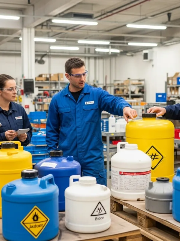 Prestation Gestion des déchets dangereux Image