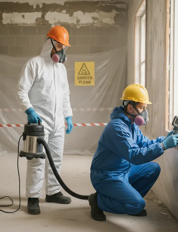 Prestation Plomb - Intervention sur Chantier à risque d'Exposition (Opérateur de chantier) Image