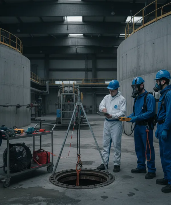 Prestation Espaces Confinés en Milieu Industriel Image