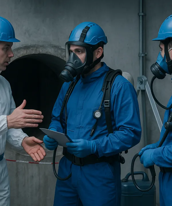 Prestation Utiliser et Porter un Appareil Respiratoire Isolant (ARI) Image